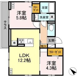 エリオント町田中町の物件間取画像